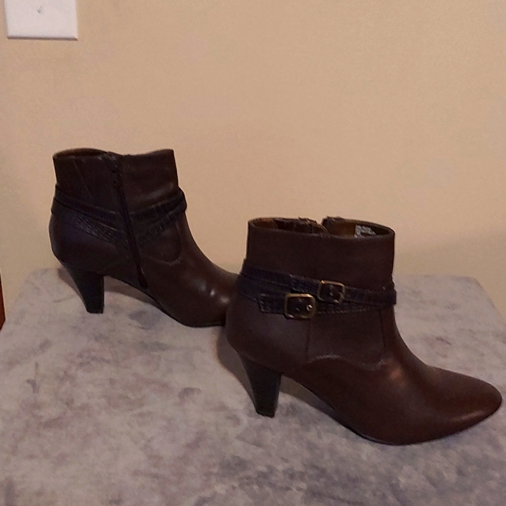 Rialto buckle ankle boots